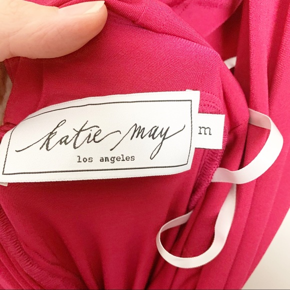 Katie May Leo Gown in Red Revolve Size Medium - Picture 6 of 6